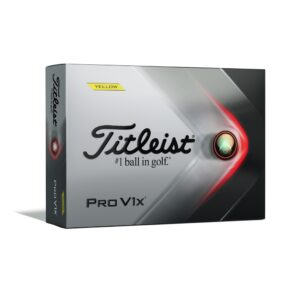 Titleist golfballen Pro V1x geel
