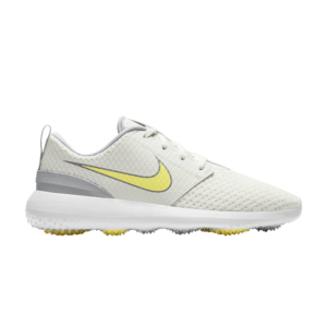 Nike dames golfschoenen Roshe G wit-geel