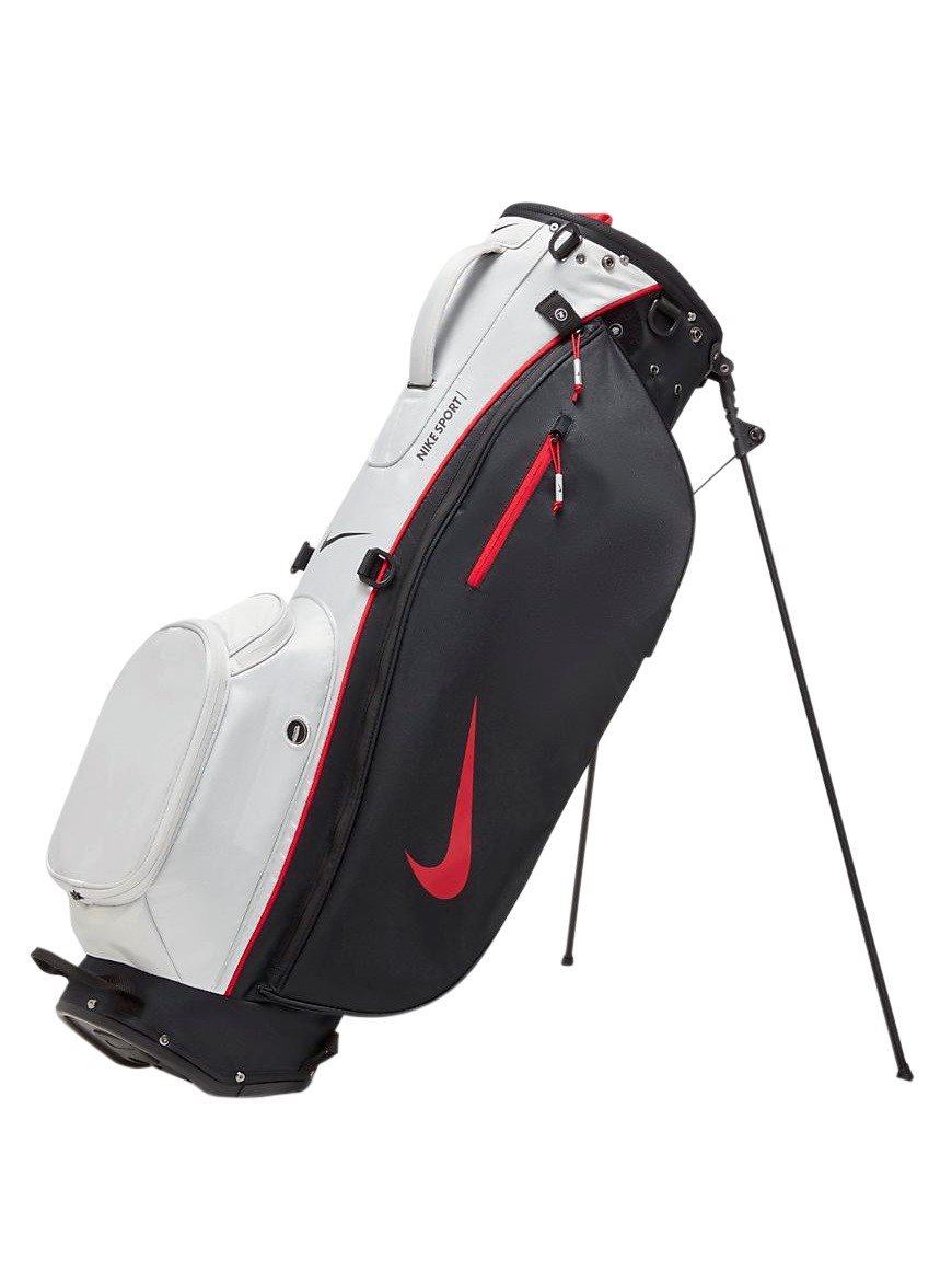 Stratford on Avon totaal Weigeren Nike golftas Sport Lite Stand Bag grijs-zwart-rood - Golftassen, Golfclubs,  Golfschoenen | Ook online kopen bij Golfers Point | Golfers Point