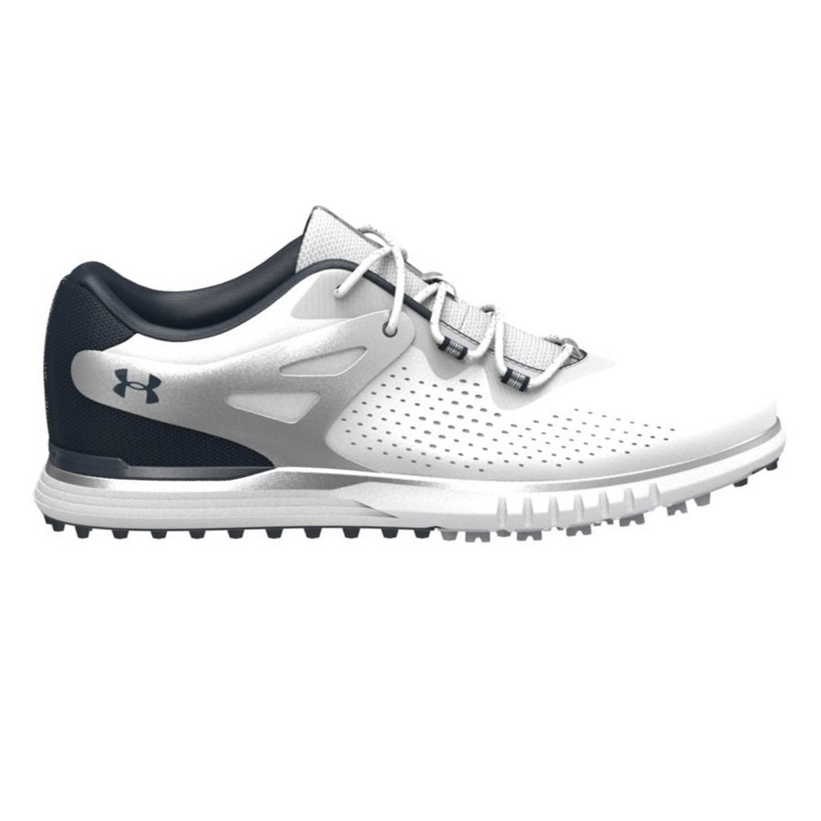 blok ik ben verdwaald applaus Under Armour dames golfschoenen Charged Breathe SL wit-blauw - Golftassen,  Golfclubs, Golfschoenen | Ook online kopen bij Golfers Point | Golfers Point