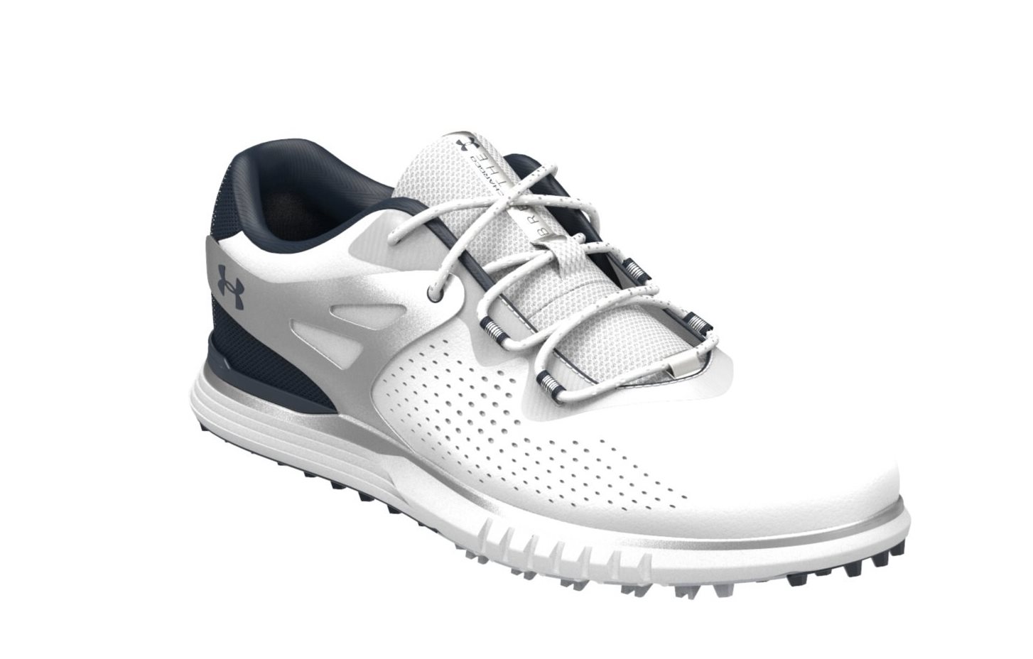 blok ik ben verdwaald applaus Under Armour dames golfschoenen Charged Breathe SL wit-blauw - Golftassen,  Golfclubs, Golfschoenen | Ook online kopen bij Golfers Point | Golfers Point