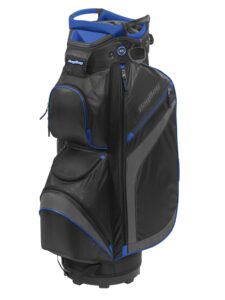 BagBoy golftas DG-Lite II TopLok Cart Bag zwart-grijs-blauw