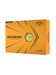 Callaway golfballen Warbird geel