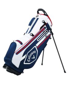 Callaway golftas Chev Dry Stand Bag navy-wit-rood
