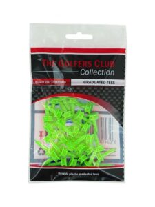 Golfers Club golftees Step Height 6mm lime