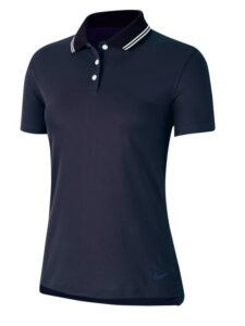 Nike dames golfpolo Dri-FIT Victory navy