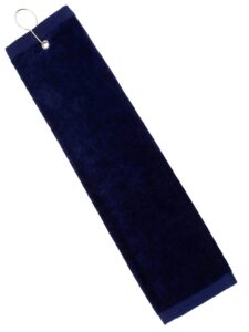 Silverline golfhanddoekje donkerblauw