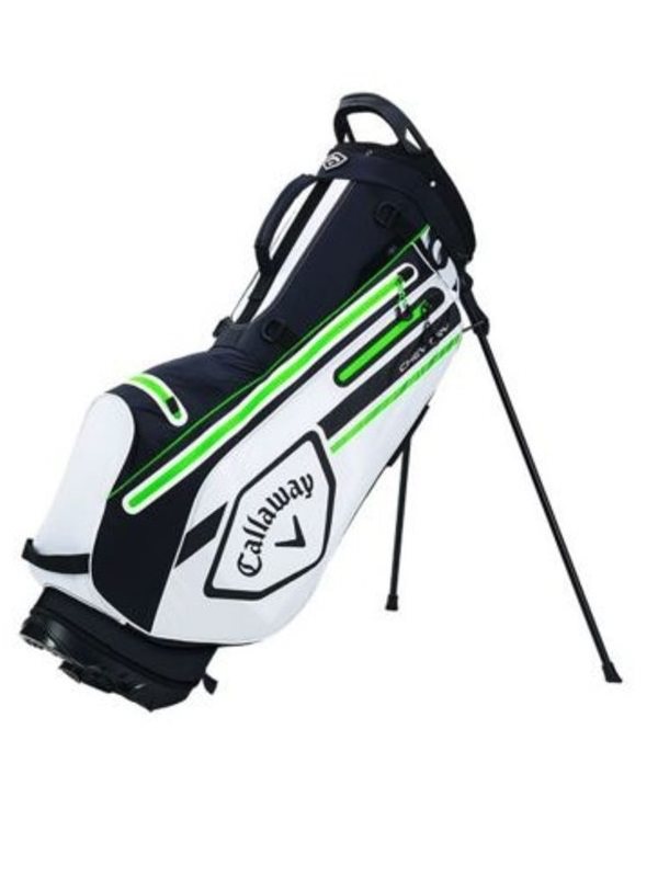 Burgerschap Downtown Melbourne Callaway golftas Chev Dry Stand Bag wit-zwart-groen - Golftassen,  Golfclubs, Golfschoenen | Ook online kopen bij Golfers Point | Golfers Point