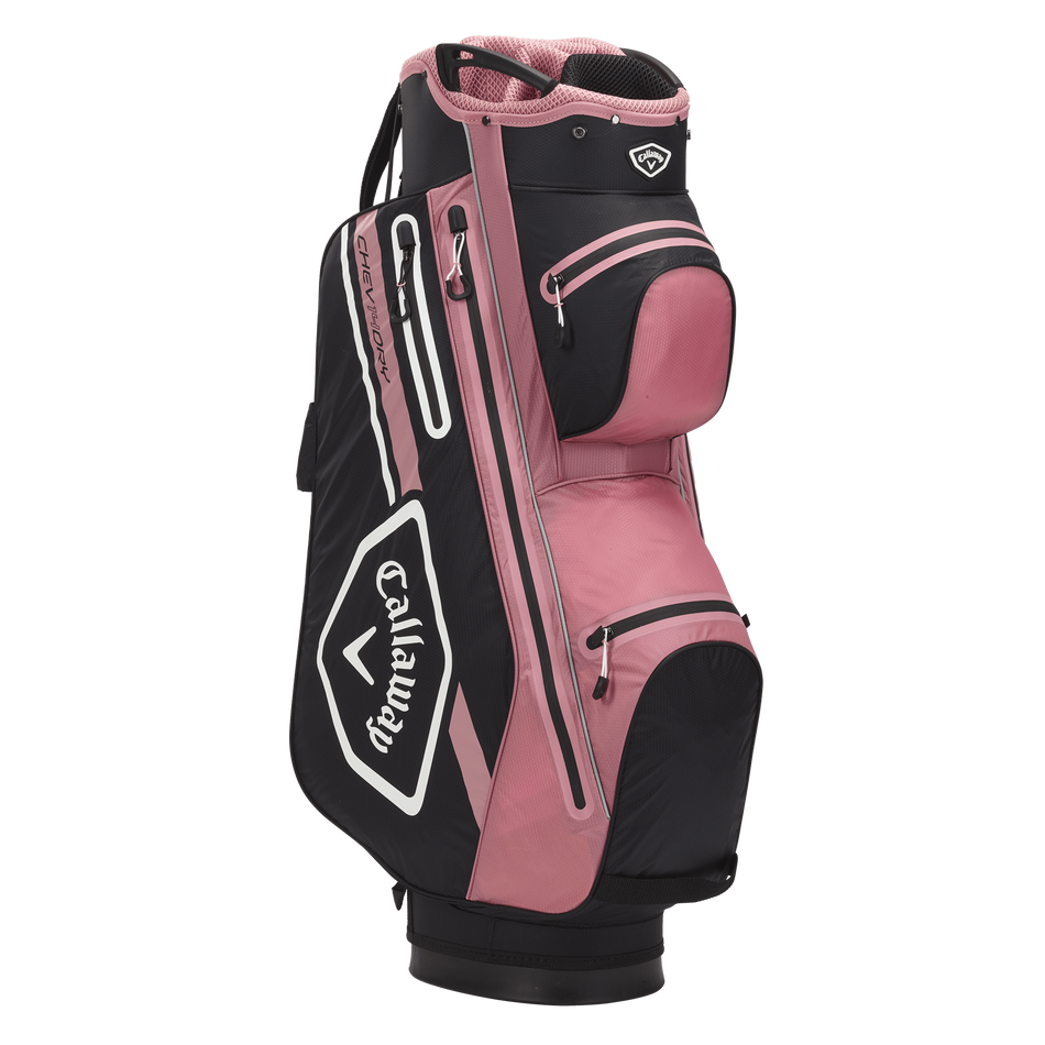 golftas Chev 14 Dry Bag zwart-roze-wit - Golftassen, Golfclubs, Golfschoenen | Ook online kopen bij Golfers Point | Point
