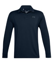 Under Armour heren golfpolo Performance midlayer navy