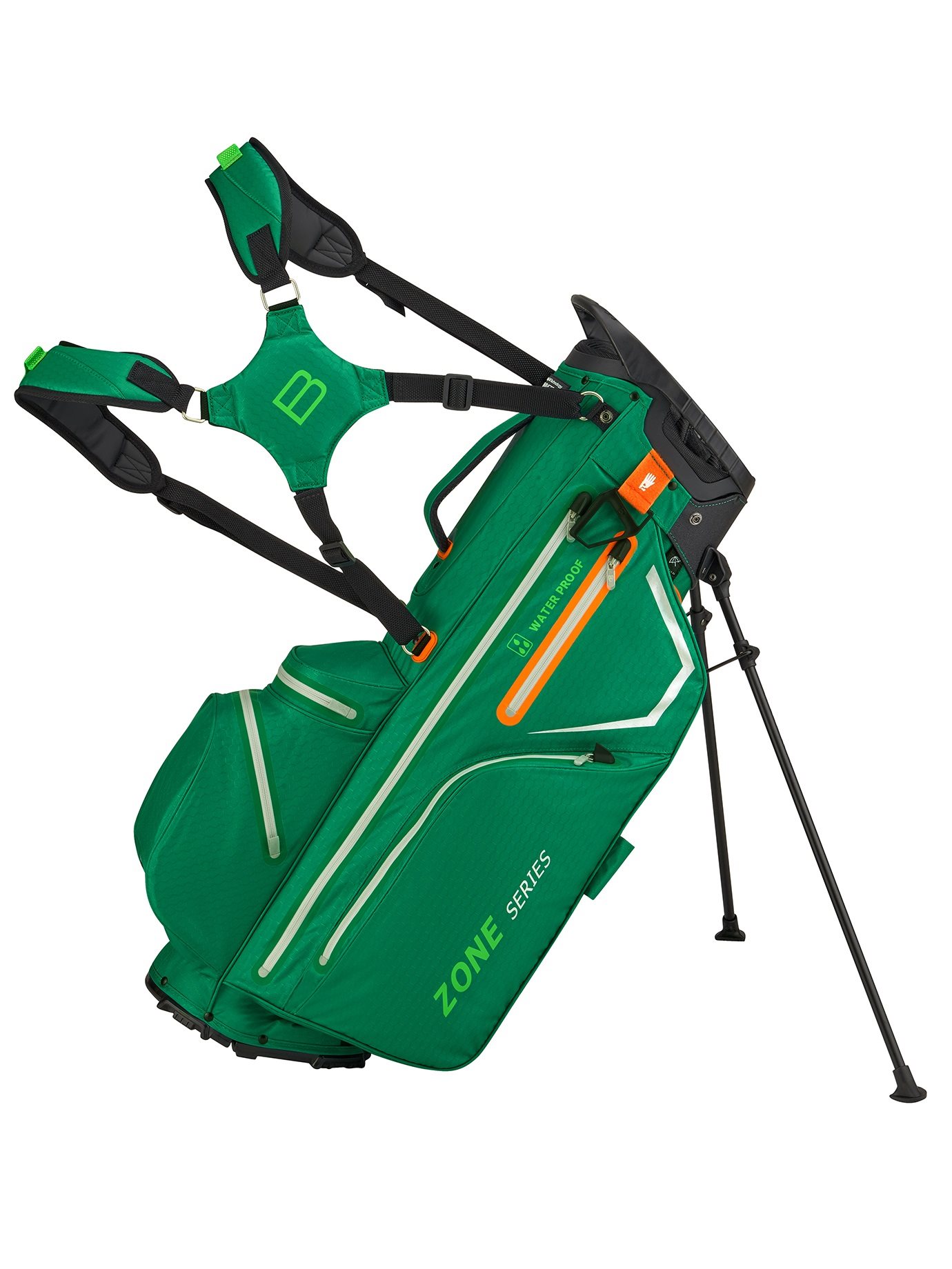 procedure Arctic incident Bennington golftas Zone14 DB Stand Bag Waterproof groen - Golftassen,  Golfclubs, Golfschoenen | Ook online kopen bij Golfers Point | Golfers Point