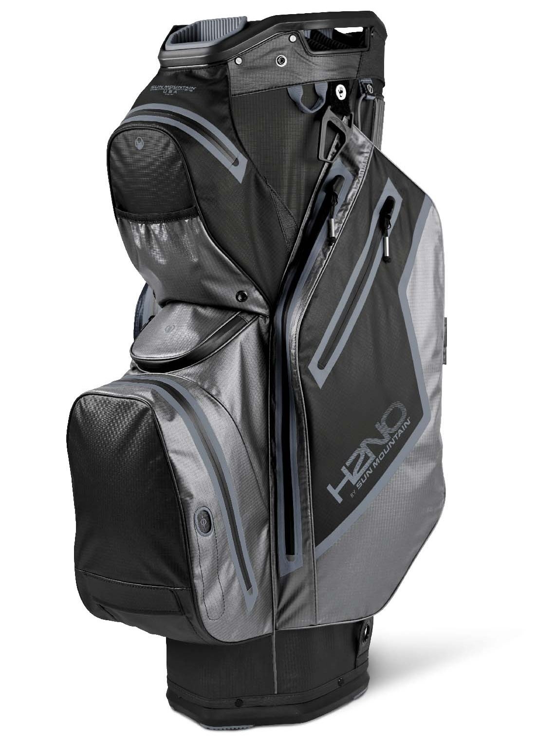 kraam Likken Samengroeiing Sun Mountain goltfas H2NO Staff Cart Bag zwart-grijs - Golftassen,  Golfclubs, Golfschoenen | Ook online kopen bij Golfers Point | Golfers Point