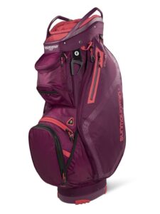 Sun Mountain golftas Stellar 14 EWP Cart Bag rood