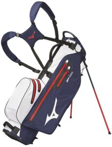 Mizuno golftas BR-DR1 WP Stand Bag 21 blauw-wit-rood