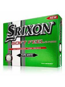 Srixon golfballen Soft Feel wit