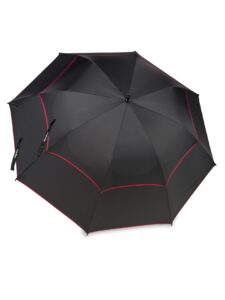 BagBoy golfparaplu Wind Vent Telescopic zwart-rood
