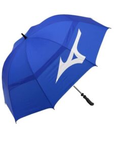 Mizuno golfparaplu Tour Twin Canopy blauw-wit