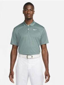 Nike heren golfpolo Dri-FIT Victory Solid groen