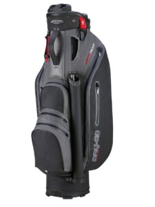 Bennington golftas Dry-QO9 Cart Bag zwart-grijs