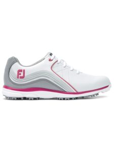 FootJoy dames golfschoenen Pro/SL wit-grijs-fuchsia