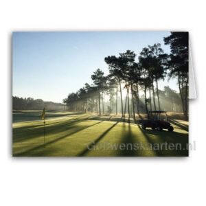 Golf Wenskaart Zonneharpen Rosendaelsche