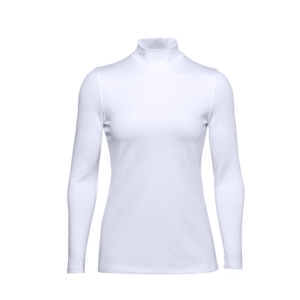 Under Armour dames ColdGear® Infrared Long Sleeve Golf Mock wit