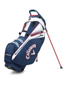Callaway golftas Hyper Dry 14 Stand Bag navy-wit-rood