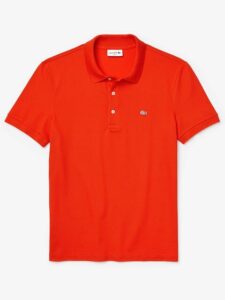 Lacoste heren golfpolo rood