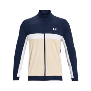 Under Armour heren golfvest Storm midlayer met rits blauw-gebroken wit