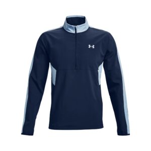 Under Armour heren golfjack Storm Windstrike halfzip blauw