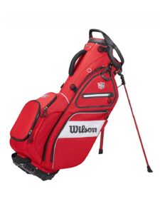 Wilson Staff golftas Exo II Stand Bag rood
