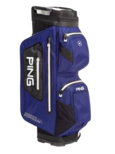 Ping golftas Pioneer Monsoon 201 Cart Bag waterdicht kobalt blauw-zwart