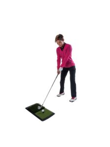 Pure 2 Improve Golf Hitting Mat Dual Turf 60x31cm