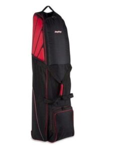 BagBoy golfreistas Travel Cover T-650 met wielen zwart-rood