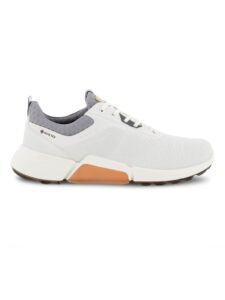 Ecco dames golfschoenen Golf Biom H4 wit zilver grijs