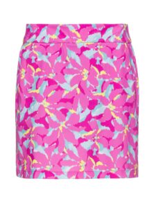 Alberto dames golfrokje Lissy Summer Print roze