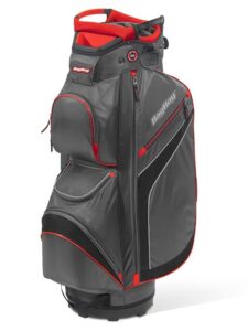 BagBoy golftas DG-Lite II TopLok Cart Bag grijs-rood-zwart
