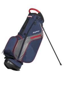 BagBoy golftas Super Lite Stand Bag blauw-rood
