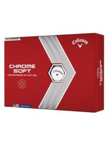 Callaway golfballen Chrome Soft wit