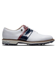 FootJoy heren golfschoenen Premiere Series Packard wit-blauw-rood