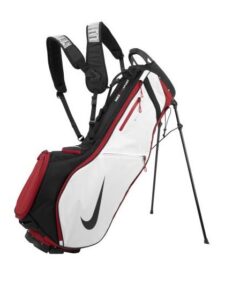Nike golftas Air Sport 2 Stand Bag rood-wit-zwart