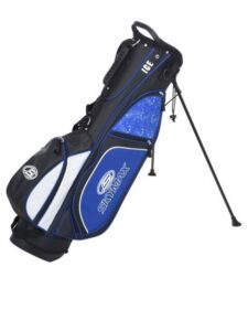 Skymax golftas Mini Ice stand Bag zwart-blauw
