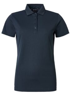 Abacus dames golfpolo Cray korte mouw navy