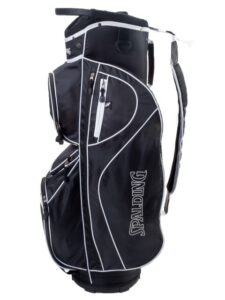 Spalding golftas CP 8.5 Cart Bag zwart-wit