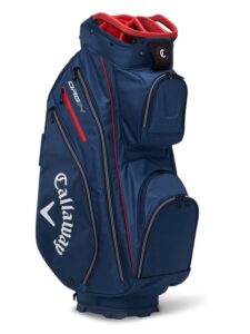 Callaway golftas Org 14 Cart Bag blauw-rood