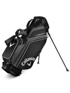 Callaway golftas X Series Stand Bag zwart-titanium-wit