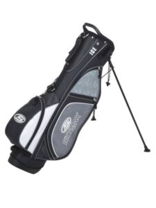 Skymax golftas Mini Ice stand bag zwart-grijs