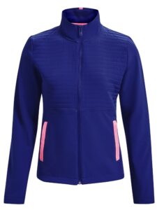 Under Armour dames golfjack Storm Revo blauw