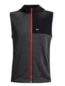 Under Armour golf bodywarmer Storm zwart-oranjerood - Golftassen, Golfclubs, Golfschoenen | Ook online kopen bij Golfers Point | Golfers Point