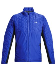 Under Armour heren golfjack ColdGear Reactor Hybrid blauw